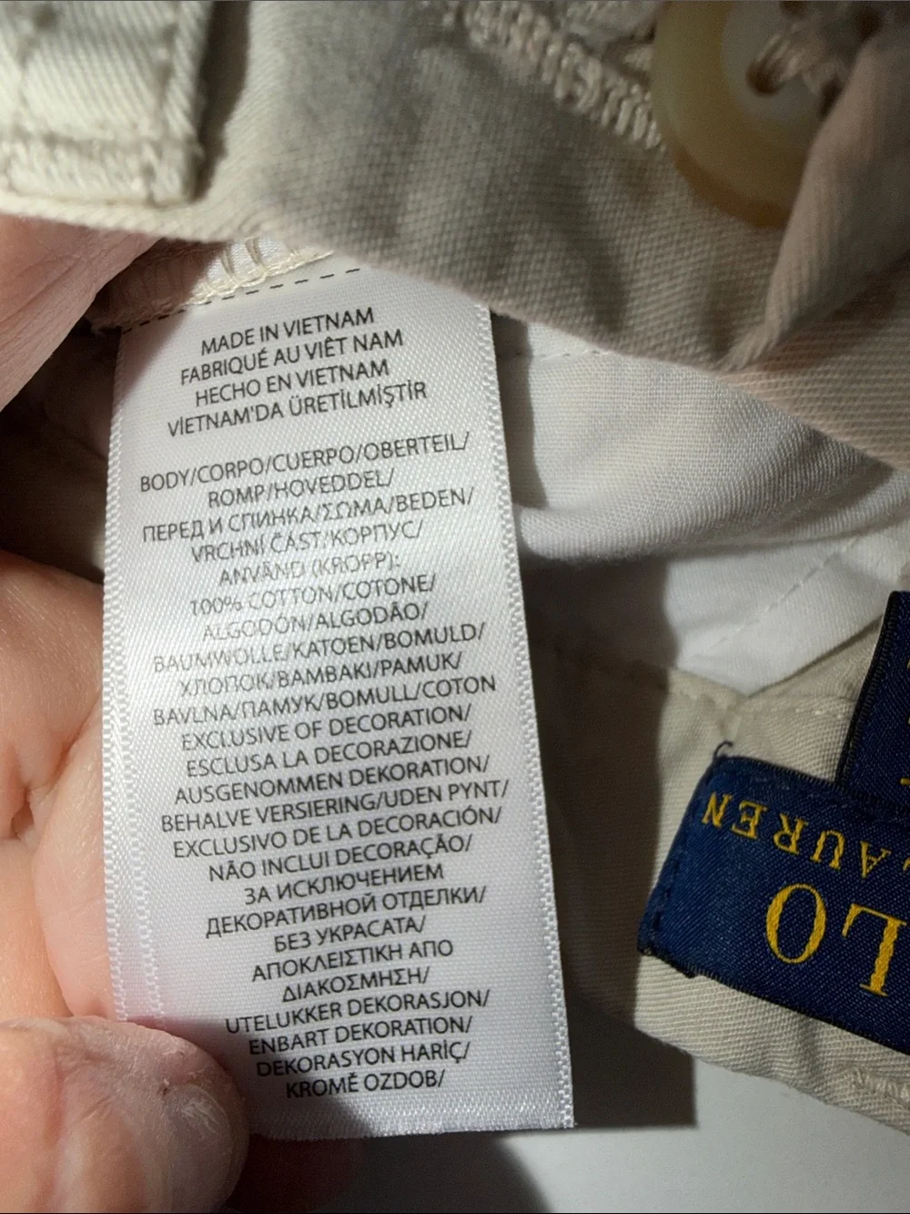 Baby boy's Ralph Lauren Beige/Tan Pants
